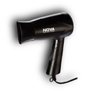  Nova NHP-8100 Silky Shine 1200 Watts Hot and Cold Foldable Hair Dryer- Black 