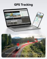 REDTIGER Dash Cam Front Rear, 4K/2.5K Full HD Dash Camera for Cars, Included 32GB Card, Built-in Wi-Fi GPS, 3.18” IPS Screen, Night Vision, 170°Wide Angle, WDR, 24H Parking Mode(F7NP) - Image 6