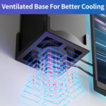 Wall Mount for Xbox Series X – Heavy-Duty Metal Console Holder with Ventilated Base and Silicone Pads – Space-Saving Xbox X Wall Bracket for Better Cooling and Easy Installation - Image 5