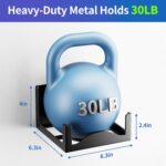 Wall Mount for Xbox Series X – Heavy-Duty Metal Console Holder with Ventilated Base and Silicone Pads – Space-Saving Xbox X Wall Bracket for Better Cooling and Easy Installation - Image 6