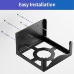 Wall Mount for Xbox Series X – Heavy-Duty Metal Console Holder with Ventilated Base and Silicone Pads – Space-Saving Xbox X Wall Bracket for Better Cooling and Easy Installation - Image 8