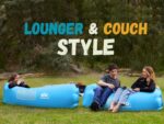 WEKAPO Inflatable Lounger Air Sofa Hammock-Portable,Water Proof& Anti-Air Leaking Design-Ideal Couch for Backyard Beach Traveling Camping Picnics & Music Festivals - Image 8