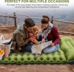Yuzonc Camping Sleeping Pad, Ultralight Camping Mat with Pillow Built-in Foot Pump Inflatable Sleeping Pads Compact for Camping Backpacking Hiking Traveling Tent - Image 9