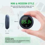 PAIZOO Fish Tank Digital Thermometer Accurate LED Display to ±0.9°F Tank Thermometer Aquarium Temperature Measurement Suitable for Fish, Axolotl, Turtle or Aquatic - Image 8