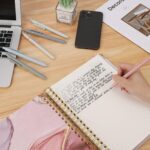 Ddaowanx Gel Pens, 6 Pcs 0.5mm Quick Dry Black Ink Pens Fine Point Smooth Writing Pens, Cute Office School Supplies Gifts for Women - Image 8