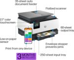 HP OfficeJet Pro 9125e All-in-One Printer, Color, Printer-for-Small Medium Business, Print, Copy, scan, fax,Touchscreen; Smart Advance Scan, 3 month Instant Ink trial included - Image 5