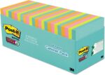Post-it Super Sticky Notes, 24 Sticky Note Pads, 3 x 3 in., School Supplies, Office Products, Sticky Notes for Vertical Surfaces, Monitors, Walls and Windows, Supernova Neons Collection - Image 5