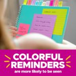 Post-it Super Sticky Notes, 24 Sticky Note Pads, 3 x 3 in., School Supplies, Office Products, Sticky Notes for Vertical Surfaces, Monitors, Walls and Windows, Supernova Neons Collection - Image 7