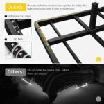 OLEVS Floating Bed Frame Full Size with Smart LED Lights and Charging Station - Modern Metal Platform Bed, Easy Assembly No Box Spring Needed - Image 7