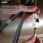 Moen Adler Spot Resist Stainless One-Handle High Arc Pulldown Kitchen Faucet with Power Clean, 87233SRS - Image 5