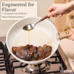 CAROTE 17pcs Pots and Pans Non Stick, Cookware Sets Detachable Handle, Induction Kitchen Pots and Pans,NonStick Cooking Set, Oven/Dishwasher/Fridge Safe, Space Saving - Image 7