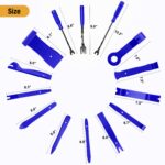 GOOACC 238Pcs Trim Removal Tool, Auto Push Pin Bumper Retainer Clip Set Fastener Terminal Remover Tool Adhesive Cable Clips Pry Kit Car Panel Radio Removal Auto Clip Pliers (GRC-207) - Image 3