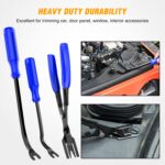 GOOACC 238Pcs Trim Removal Tool, Auto Push Pin Bumper Retainer Clip Set Fastener Terminal Remover Tool Adhesive Cable Clips Pry Kit Car Panel Radio Removal Auto Clip Pliers (GRC-207) - Image 4