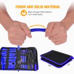 GOOACC 238Pcs Trim Removal Tool, Auto Push Pin Bumper Retainer Clip Set Fastener Terminal Remover Tool Adhesive Cable Clips Pry Kit Car Panel Radio Removal Auto Clip Pliers (GRC-207) - Image 9