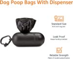 Amazon Basics Dog Poop Bags with Dispenser, 900 Count, Enhanced for Guaranteed Leakproof, Unscented, Includes Leash Clip - Image 5
