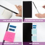 MDOZQ Office Desk Accessories 2pcs Computer Monitor Memo Board Message Board Supplies for Women Men Sticky Note Holder Home Desktop Decor - Image 5