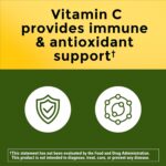 Nature Made Cranberry Supplement 500mg with Vitamin C for Immune & Antioxidant Support, Cranberry Blend for Urinary Tract Health, One Per Day, 60 Capsules - Image 4