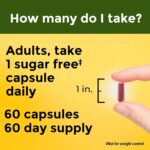 Nature Made Cranberry Supplement 500mg with Vitamin C for Immune & Antioxidant Support, Cranberry Blend for Urinary Tract Health, One Per Day, 60 Capsules - Image 5