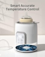 Bottle Warmer, GROWNSY 8-in-1 Fast Baby Milk Warmer with Timer for Breastmilk or Formula, Accurate Temperature Control, with Defrost, Sterili-zing, Keep, Heat Baby Food Jars Function - Image 9