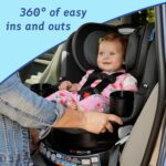 Graco EasyTurn 360 2-in-1 Convertible Car Seat, 360 Degree Rotating Infant to Toddler Rotating Car Seat, 2 Modes Forward and Rear Facing, Slim Design, Cyran - Image 7