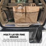 Cargo Net Stretchable, Trunk Net for SUV, Adjustable Elastic Trunk Storage Net with Hook, Universal Truck Bed Organizer Car Interior Accessories Fit for Most SUVs, Vehicles and Trucks - Image 4