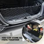 Cargo Net Stretchable, Trunk Net for SUV, Adjustable Elastic Trunk Storage Net with Hook, Universal Truck Bed Organizer Car Interior Accessories Fit for Most SUVs, Vehicles and Trucks - Image 8