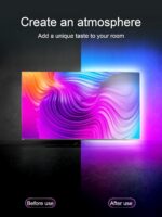 TV Backlights, 13.1FT LED Lights for 32-65 Inch TV, RGB TV LED Lights Behind, Music Sync Bluetooth APP and Remote Control TV LED Strip Lights USB Powered for Gaming/Bedroom - Image 5