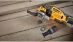 DEWALT 20V MAX XR Oscillating Tool Kit, 3 Speed, With Blades, Battery and Charger Included (DCS356C1) - Image 8