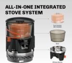 Fire-Maple "Fixed Star 1" Backpacking and Camping Stove System | Outdoor Propane Cooking Gear | Portable Pot/Jet Burner Set | Ideal for Hiking, Trekking, Fishing, Hunting Trips and Emergency Use - Image 3