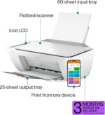 HP DeskJet 2827e Wireless All-in-One Color Inkjet Printer, Scanner, Copier, Best Home Printer, 3 Months of Instant Ink Included (6W7F5A) - Image 4