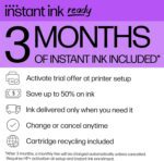 HP DeskJet 2827e Wireless All-in-One Color Inkjet Printer, Scanner, Copier, Best Home Printer, 3 Months of Instant Ink Included (6W7F5A) - Image 8