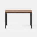 Branch Daily Desk - Functional at Home Office Desk with Effortless Assembly, Timeless Design, Rounded Corners, and Built-in Cable Notch - 36” W x 28.5” H x 24” D - Walnut Work Table - Image 5