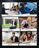 Portable Printers Wireless for Travel, Inkless Thermal Printer, Bluetooth Mobile Compact Printer Support 8.5" X 11" US Letter & A4 Size, Compatible with iPhone Android Laptop for Home Car Office - Image 9