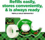 Scotch Magic Tape, Invisible, Home Office Supplies and Back to School Supplies for College and Classrooms, 6 Rolls with Dispensers - Image 8