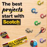 Scotch Magic Tape, Invisible, Home Office Supplies and Back to School Supplies for College and Classrooms, 6 Rolls with Dispensers - Image 10