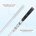AMVR Golf Club Attachment Compatible with Meta/Oculus Quest 3S/Quest 3, Non-Slip VR Golf Handle Grip for Golf +, 80 Degree Design Keep Tracking （for Right Controller, Not for Charging Dock Battery） - Image 7