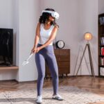 AMVR Golf Club Attachment Compatible with Meta/Oculus Quest 3S/Quest 3, Non-Slip VR Golf Handle Grip for Golf +, 80 Degree Design Keep Tracking （for Right Controller, Not for Charging Dock Battery） - Image 8
