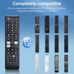 【Pack of 2】 New Universal Remote for All Samsung TV Remote, Replacement Compatible for All Samsung Smart TV, LED, LCD, HDTV, 3D, Series TV - Image 5