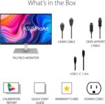 ASUS ProArt Display 27" Monitor PA278CV - WQHD (2560 x 1440), IPS, 100% sRGB, 100% Rec. 709, ΔE < 2, Calman Verified, USB Hub, USB-C, DisplayPort Daisy-chaining, HDMI, Eye Care, Height Adjustable - Image 10