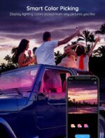 Govee Car LED Lights, Smart Car Interior Lights with App Control, RGB Lights with DIY Mode and Music Mode, 2 Lines Design LED Lights for Cars with Car Charger, 12V - Image 7