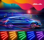 Govee Car LED Lights, Smart Car Interior Lights with App Control, RGB Lights with DIY Mode and Music Mode, 2 Lines Design LED Lights for Cars with Car Charger, 12V - Image 10
