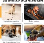 Paw Cleaner for Dogs and Cats,Magic Foam - Clean Paws Rinse Free Foaming Cleanser-Dry Shampoo, Foot Cleaner Brush - with Rose Extract, Odor Control Wash - Good for Puppy - Image 7