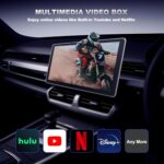 3-in-1 Wireless CarPlay Adapter & Android Auto Wireless Adapter, Plug & Play, Easy Setup, Supports Netflix, YouTube, TF Card, and More for Cars with OEM Wired CarPlay/Android Auto - Image 8