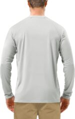 Roadbox Mens UPF 50+ UV Sun Protection Shirts Outdoor Long Sleeve SPF Rash Guard for Fishing Hiking Swimming Running - Image 3