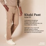 Amazon Essentials Men's Slim-Fit Casual Stretch Chino Pant - Image 3