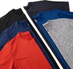 2&5 Pack Men's Sports T Shirts,Crew Neck Breathable Quick-Dry Short Sleeve, Lightweight Tee for Athletic Running - Image 7