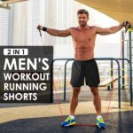 NIMOJIRO Men's 2 in 1 Running Shorts Workout Athletic Training Gym Outdoor Sports Shorts - Image 7