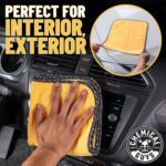 Chemical Guys MIC_506_12 Professional Grade Premium Microfiber Towels, Gold (16 Inch x 16 Inch) (Pack of 12) - Safe for Car Wash, Home Cleaning & Pet Drying Cloths - Image 3