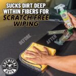 Chemical Guys MIC_506_12 Professional Grade Premium Microfiber Towels, Gold (16 Inch x 16 Inch) (Pack of 12) - Safe for Car Wash, Home Cleaning & Pet Drying Cloths - Image 10