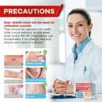 Wifamy Silicone Scar Sheets for Women: Medical Grade Scar Removal C-Section Recovery & Post-Surgery Care (1.6"X 120" Roll-3M) - Image 9